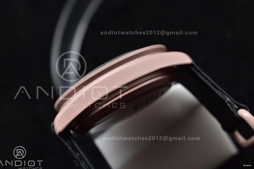 Quartz Nylon to Strap x Moonwatch Swatch Mission Jupiter on Omega Bioceramic 1226